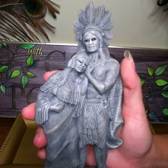 Other - 😍😍😍Mount St. Helens ashes Indian sculpture